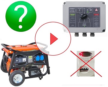 The most simple ATS panel for your generator