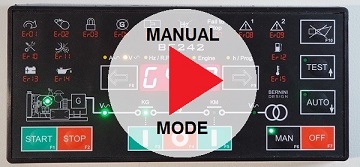 ATS PANEL MANUAL MODE OF OPERATIOIN